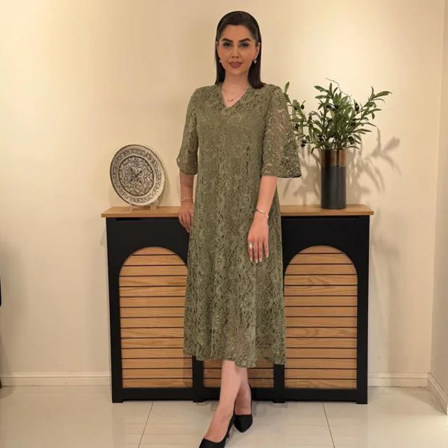 پیراهن تمام گیپور زنانه