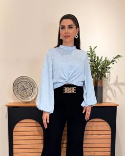 شومیز جلو پیچ دار زنانه